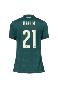 Real Madrid Brahim Diaz #21 Jalkapallovaatteet Naisten Vieraspaita 2026-27 Lyhythihainen